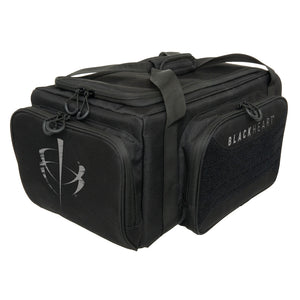 Blackheart Impulse Range Bag With Ammo Carrier & Pistol Sleeve Black