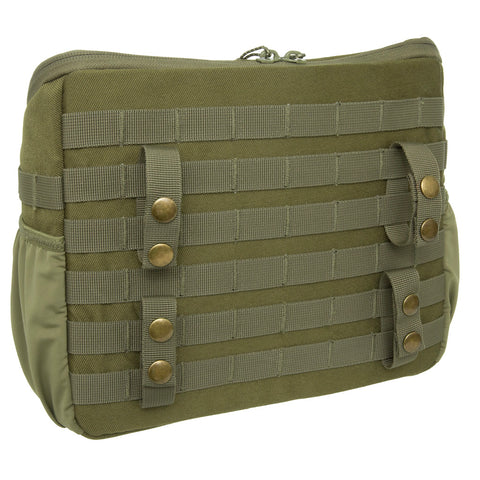 Image of Elevation Saddle Pouch Ambush Green