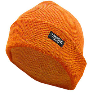 Hot Shot Insulated Cuff 2-ply Cap Blaze Orange