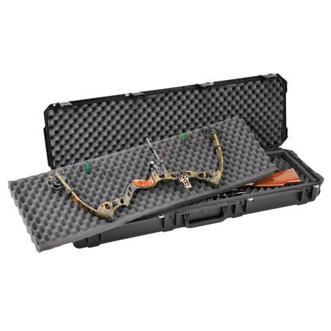 Image of Skb Iseries Double Bow/rifle Case Black 50 In.