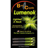 Lumenok Lighted Nocks Green X 3 Pk.