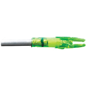 Lumenok Lighted Nocks Green Gold Tip 3 Pk.