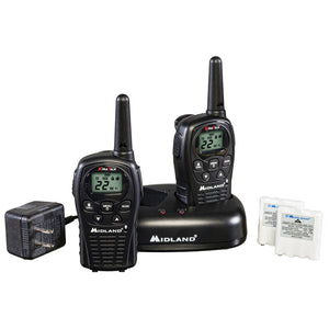 Midland Lxt500vp3 2 Way Radio W/batteries & Charger