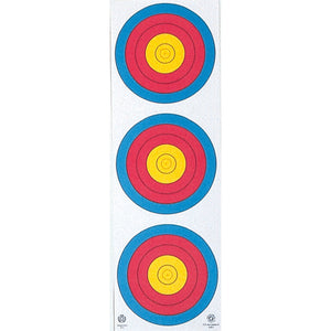 Maple Leaf Target Face 3-spot Vertical 25 Pk.