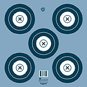 Maple Leaf Target Face Nfaa Indoor 5-spot 100 Pk.