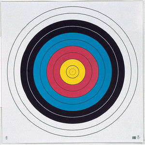 Maple Leaf Target Face Fita 10-ring 60 Cm. 25 Pk.