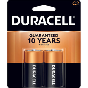 Duracell Coppertop Batteries C 2 Pk.