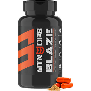 Mtn Ops Blaze Capsules Energy/fat Burner/appitite Suppresent 30 Ct.