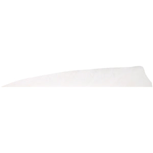 Gateway Shield Cut Feathers White 5 In. Rw 100 Pk.