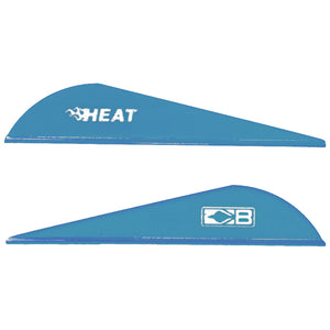 Bohning Heat Vanes Satin Blue 36 Pk.