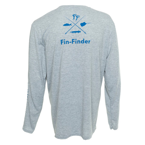 Image of Fin-finder Time To Strike Long Sleeve Performance Shirt Large