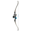 Fin Finder Bank Runner Bowfishing Recurve Package With Winch Pro Bowfishing Reel Black 35 Lbs. Rh