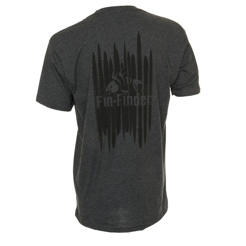 Image of Fin Finder The Barb Tee Charcoal Large