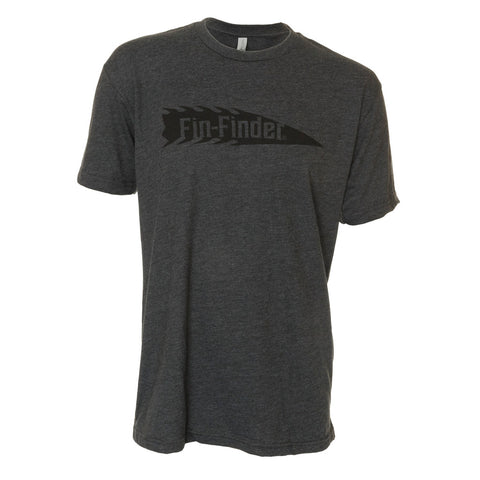 Image of Fin Finder The Barb Tee Charcoal Large