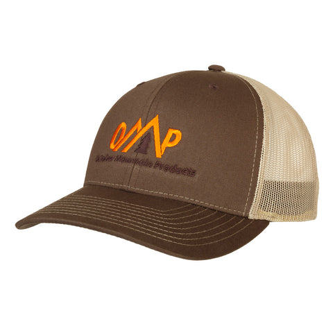 Image of October Mountain Logo Hat Brown/tan