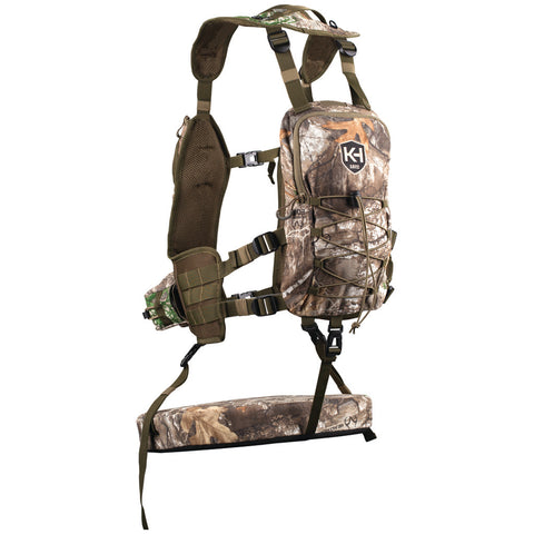 Image of Knight And Hale Run N Gun 200 Turkey Vest Realtree Edge