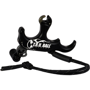 Tru Ball Rave Release 3 Finger Black