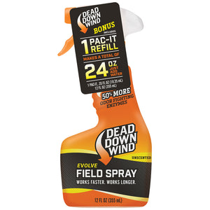 Dead Down Wind Field Spray 12 Oz. W/12oz. Pac-it (24 Oz.)