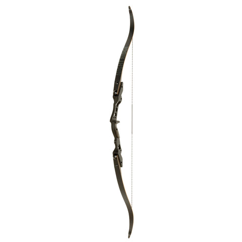 Image of October Mountain Night Ridge Ilf Recurve Bow Black 60 In. 35 Lbs. Rh