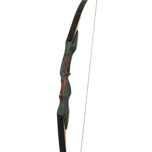 October Mountain Mountaineer Dusk Recurve Bow 62 In. 35 Lbs. Rh