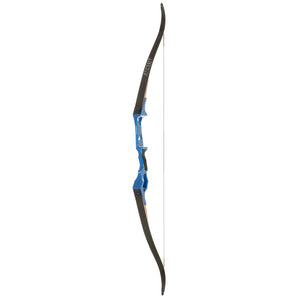 October Mountain Ascent Recurve Bow Blue 58 In. 35 Lbs. Rh